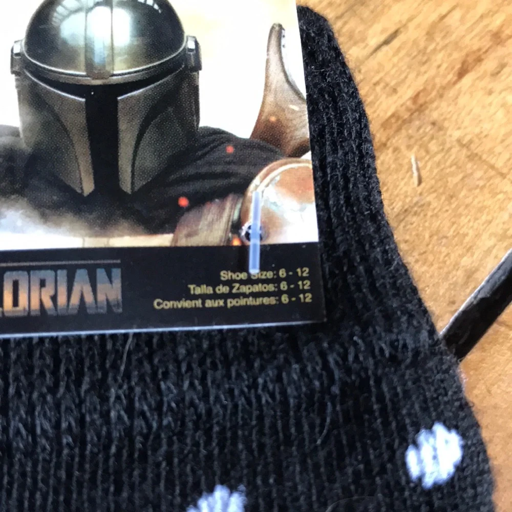 Star‎ Wars Mandalorian Black Socks